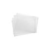Marbig Compact Document Wallet 4pk A4 (Clear)