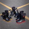 Men New Design Rain Boots PVC Anti-slip Lightweight Waterproof Water Shoes for Outdoor Use