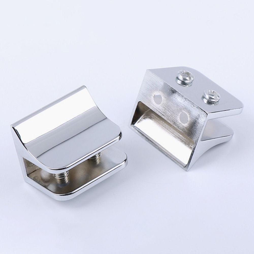 Thicken For 6-12mm Furniture Hardware Glass Clamp Panel Bracket Shelves Clips Shelf Holder Support