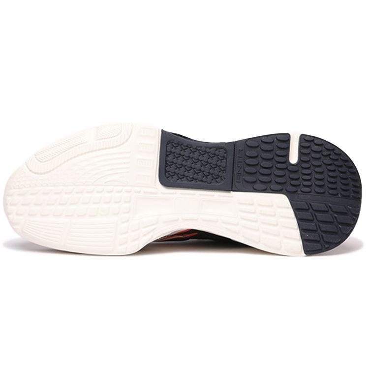 Anta Life Series Mix Fission Wear-Resistant Non-Slip Low-Top Casual Sports Shoes Men Sneakers Black White Red 112118811-1