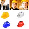 Solar Power Fan Helmet With Cooling Fan Fan Safety Helmet Breathable Protective Cap