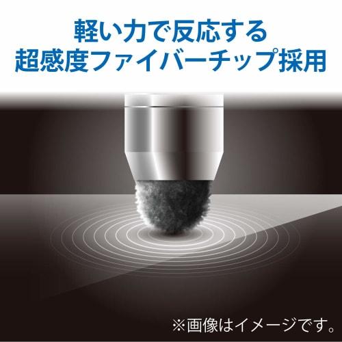 Elecom Touch Pen [For Puzzle Games Only] Super Sensitive Type Compatible with Smartphones/Tablets Black P-TPGCPZBK