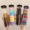 20pcs/Canned Hair Bands New Rubber Band Women Tied Towel Ring Bold High Elastic Hair Rope Simple Headband.