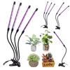Full Spectrum Plant Grow Light with Clip Dimmable Plug-Play High Brightness Waterproof LED Plant Light Flower Grow Lamp
