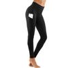 Women's Yoga Fitness Leggings, High Waist Side Pockets, Outdoor Sports Women's Tight Pants