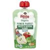 Holle Organic Fruit & Vegetable Puree, Power Parrot, 6 Months+, with Pear and Apple, with Spinach, 3.5 Oz (100 G)