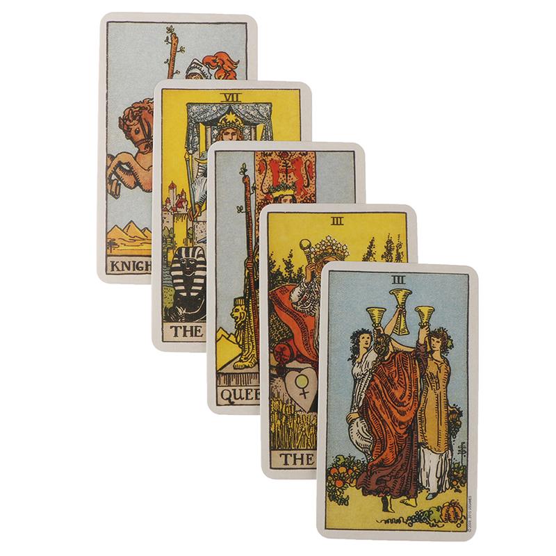 1Box Magical Smith Tarot Cards Deck Edition Mysterious Tarot Board Game 78 Card