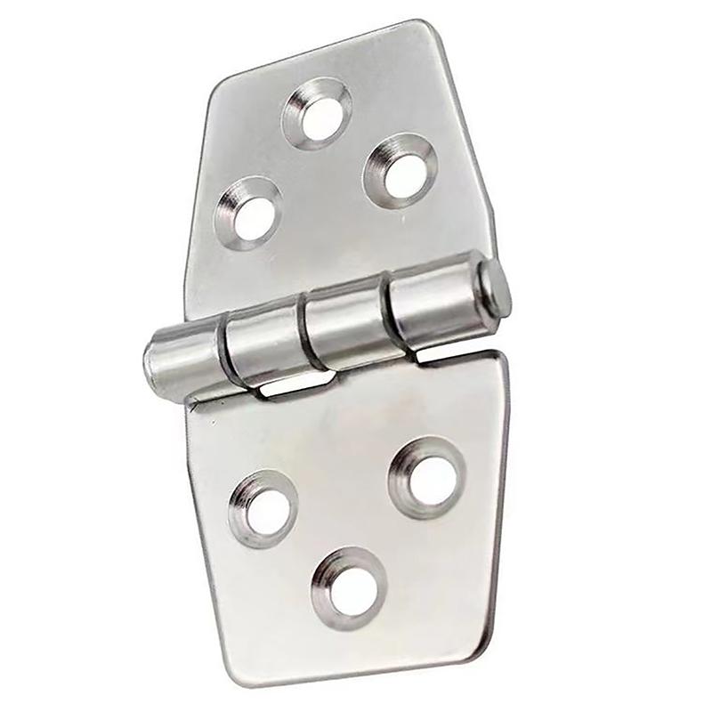 304 Stainless Steel High Quality Flat Hinge Distribution Box Control Cabinet Windows Hinge Wooden Box Yacht Parts Mini Hinge