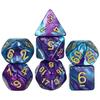 Polyhedral Dice Set Dragon Game Magic Gathering Game Dice 7pcs Mixing Colors Dice Set DND Dice Board Game Accessories