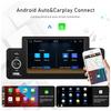 5 Inch HD Wireless CarPlay 1Din Video Multimedia MP5 Player Touch Screen Stereo Radio Car Radio Car BT/FM/USB/AUX