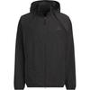 Future Style Woven Jacket Solid Color Sports Casual Jacket Men Jacket Black JI9870