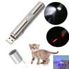 3 In 1 USB LED Mini Flashlight Bright Infrared Laser UV Money Detect Torch Lamp