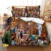 Cartoon Bedding Set Duvet Cover Set 3d Bedding Digital Printing Bed Linen Queen Size Bedding Set Fashion Design