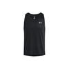 Solid Logo Soft Lightweight Breathable Sweat-Wicking Crew Neck Tank Top Men Tops Black 1382585-001