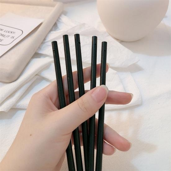2Pcs Chinese Style Hairpin Black Wood Hair Pin Stick Hairpin Chopsticks Hair Women Long Decoration Hair Accessories
