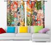 Плотные шторы с цветочным принтом в стиле бохо, красочные цветочные богемные оконные занавески для гостиной, спальни, столовой, домашний декор, шторы
