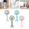 Handheld Fan Pocket Fan USB Rechargeable Mini Portable Fan Compact Table Air Cooling Fan