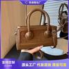Popular Handbag Bag Women's Autumn and Winter New Retro Fashion Small Square Bag High-end Single Shoulder Oblique Span Bag