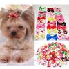20Pcs Assorted Hair Bows For Small Dog Cat Pet Puppy Bowknots Grooming Accessory