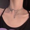 Jewelry Gifts Chain Necklace Clavicle Necklace Goth Necklace Multi-layer Vintage Hip Hop Punk Choker Pendant
