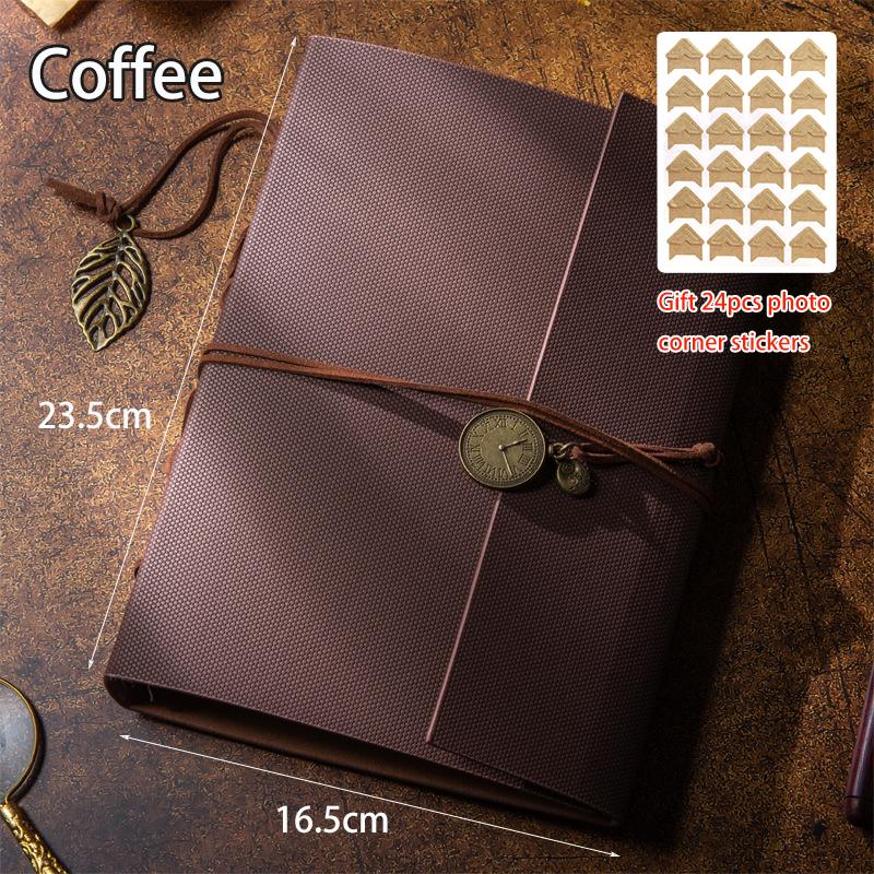 Diy Retro Album Lovers Memory Book Commemorative Kraft Paper Film Commemorative Envelope Storage Self Adhesive Handmade Gift