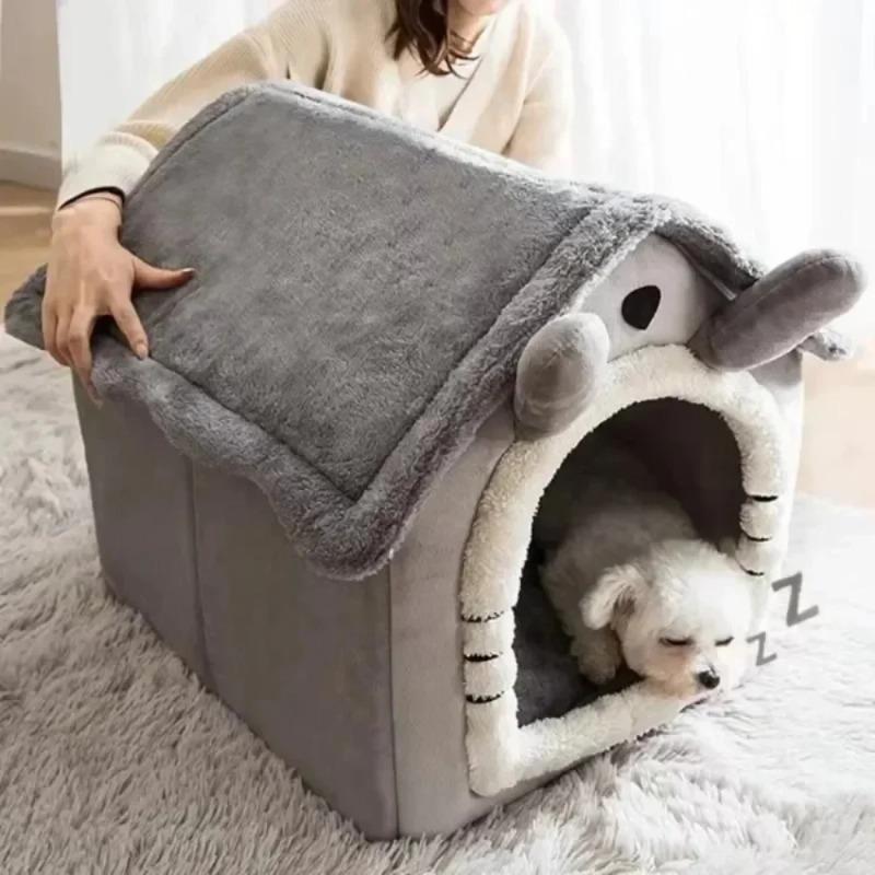 Cats and Dogs House Small Dog House Dismantleable Washable Four Seasons Pet Supplies