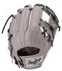 Rawlings HYPER TECH R2G Baseball Throw Glove, Soft, Infielder's, Gray, 11.25 Inches, Right-Handed