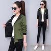 Outerwear Coats Jackets Womens Ladies Retro Zipper Up Bomber Outwear Casual Coats and Jackets Women