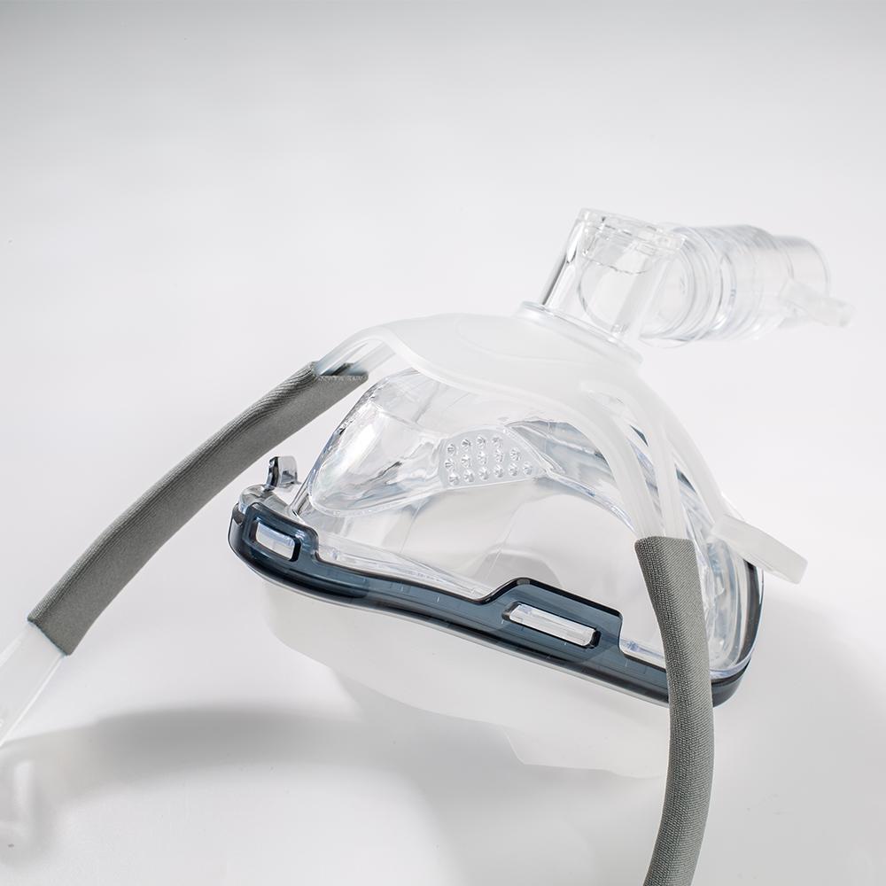 BMC F1A Full Face Mask CPAP Auto CPAP BiPAP Mask Wish Headgear for Sleep Apnea Snoring People