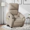 VidaXL Electric Massage Recliner Taupe 3204950