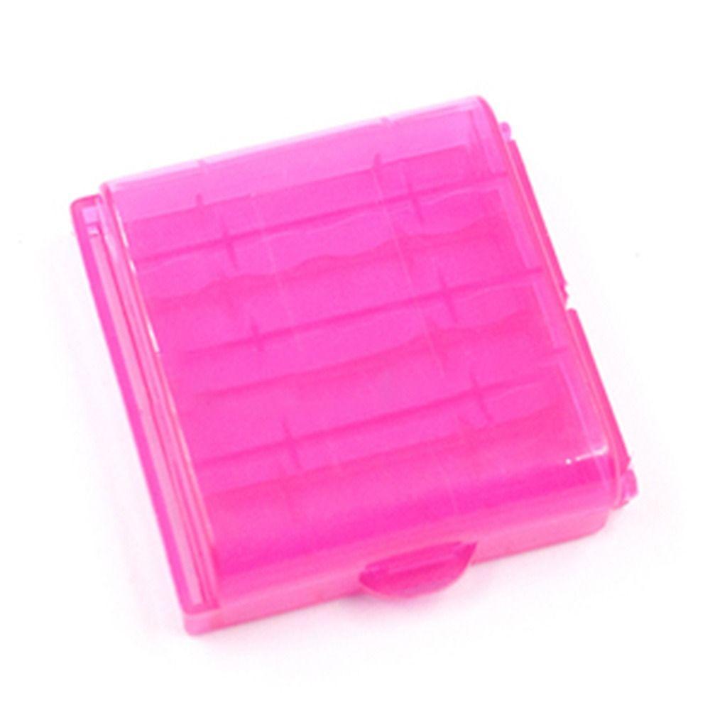 Organizer Rechargeable Battery Container 4 AA AAA Battery Case Battery Holder Storage Battery Box