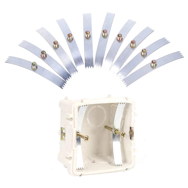 10Pc 86 Type Dark Box Repair Junction Switch Mount Wall Socket Repair Cassette