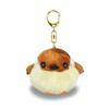 AMUFUN Fukufuku Bird Mascot Keychain Chunsuke (Sparrow)