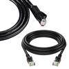For PC Router Durable Black PVC CAT5 RJ45 Ethernet LAN Network Patch Cable