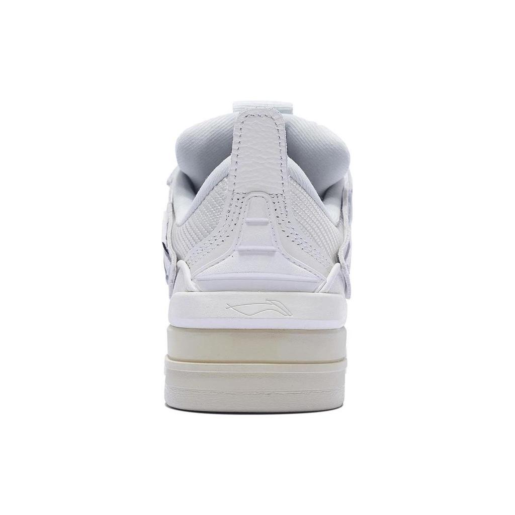 Li Ning We Wo Golden Comfortable Versatile Non-Slip Wear-Resistant Breathable Low-Top Skate Shoes Men Sneakers White AECS073-7