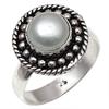Real Pearl Gemstone Handmade Silver Jewelry  "9"