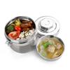 2 Layer Insulated Lunch Box 1200/1500ML Thermos Soup Jar Portable Thermal Food Container  School