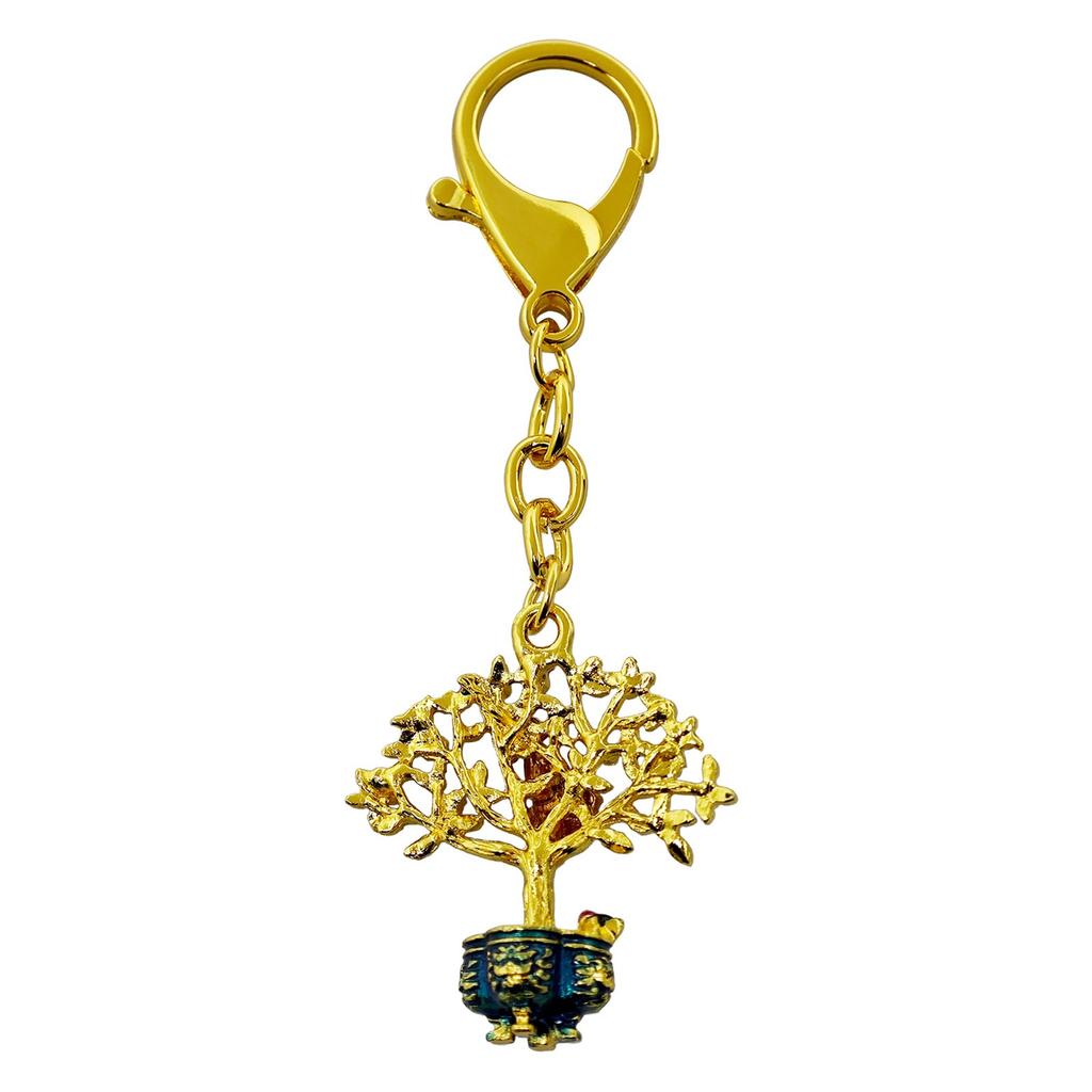 Feng Shui Luck Peach 9 Coin Lucky Birthday W5660 [ISUI] Goods, Enhancement, Tree, Monkey, Keychain, Amulet, Charm, Gift,