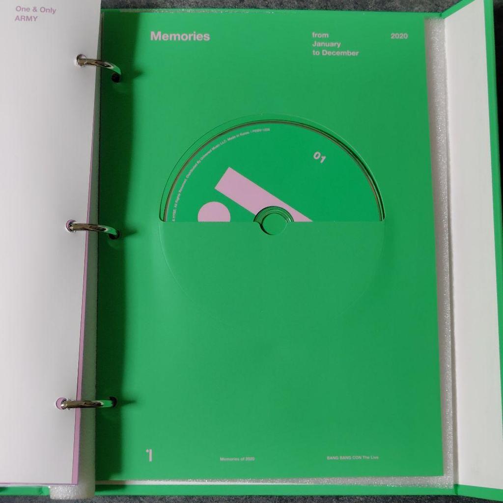 [USED] BTS Memories Of 2020 Trading Card (J-HOPE) Included!