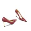 Fashion Temperament Stiletto Single Shoes Autumn New Pointed Toe Patent Leather Slip Non-slip High Heels