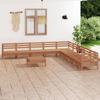 Day and Night - Day and Night Garden Furniture Set 10 Pieces Solid Pine Wood Honey Brown