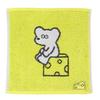 Marushin Andy the Mouse Sitting Cute Mouse Character Mini 1705006500 Handkerchief, Andy, Goods, Towel, Towel, Cotton,