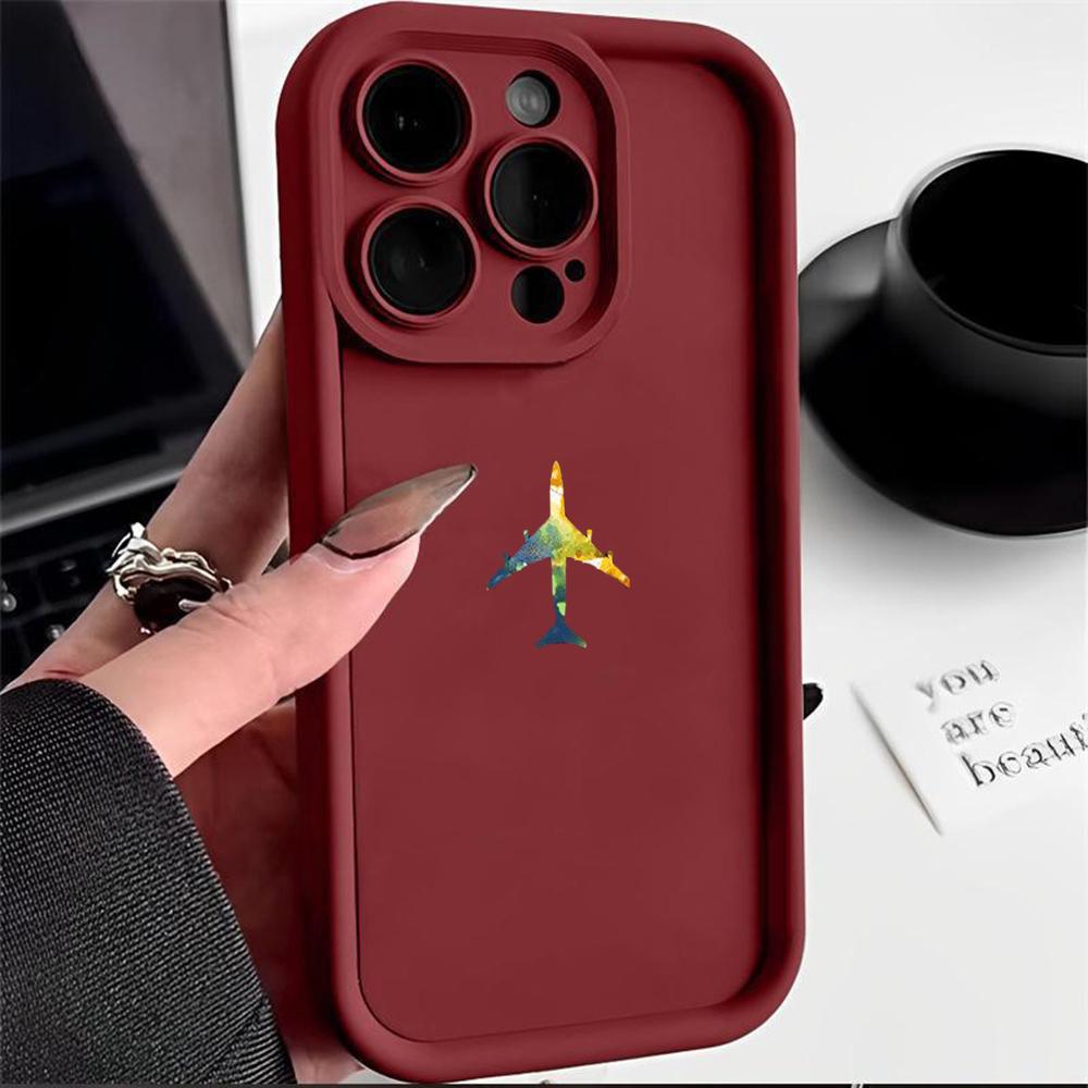 Ae100 Travel World Paper Plane Art Protective Phone Cases for Samsung S24 S23 S22 Ultra A15 A14 S21 FE A54 A12 A25 A35 A53 Angel Eyes TPU Back Cover