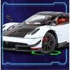 1/24 Pagani Huayra BC Alloy Car Model Diecast Toy Vehicle Sound Light
