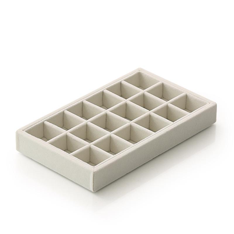 Jewelry Organizer Dresser Drawer Inside Compartment Velvet Fabric Necklace Earrings Rings Jewelry Jewelry Tray