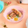 Silicone Frying Liners Air Circulation Baking Tray Dual-sided Cooking Pan Grease-free Air Fryer Basket Kitchen Accessory