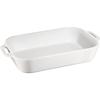 STAUB Plat De Cuisson 34x24cm Céramique, Blanc ZWILLING 40511-151-0