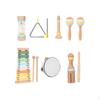Kids Musical Instruments Set Early Learning Toy Sensory Tambourine Xylophone for