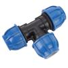 PE Plastic Water Pipe Fitting Accessories 32mm Tee Connector for Pipe Connection