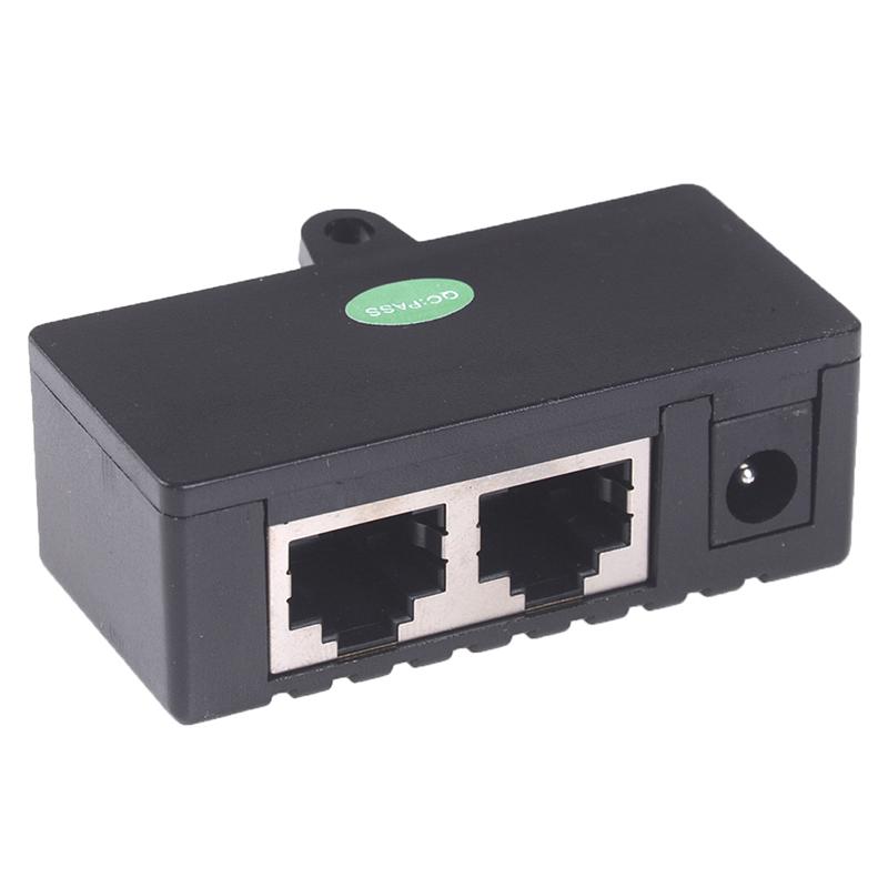 Passive Poe Injector For Ip Camera Voip Phone Netwrok Ap Device 12V - 48V